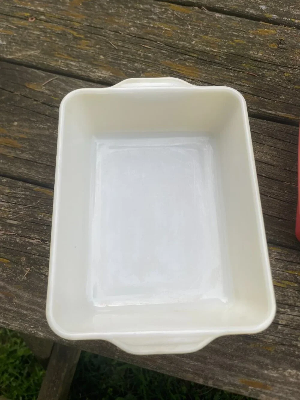 Vintage Pyrex Set of Three Baking Dishes Citrus Colors
